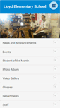 Mobile Screenshot of lloydschool.org